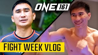 ONE 161 Vlog | Petchmorakot, Tawanchai, Roman Kryklia, Guto Inocente \u0026 MORE!