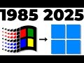 Evolution of all Windows Startup/Shutdown Screens and Sounds (1985 - 2025) 4K/60fps