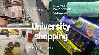 University Shopping begins!! 🩺 Homecentre + Ikea | Unboxing and more 📦