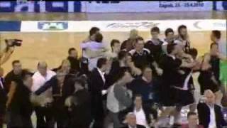 Cibona - Partizan 74 - 75: Final 4 (finale) NLB League 2009/2010