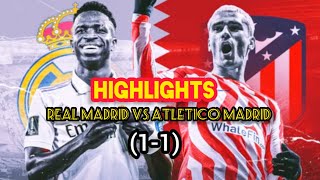 Real Madrid vs Atletico Madrid (1-1) | Extended Highlights | Champions League Final 2023