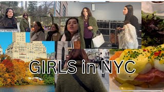 NYC GIRLS TRIP | CENTRAL PARK, SARABETHS, THE PLAZA HOTEL, ETC.