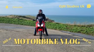 VR 360 Taking My 20-Year-Old Honda VFR VTEC for Its MOT | GJM Studios UK.  Will it pass? Part 1