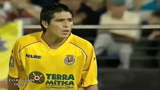 Debut de Riquelme en el Villarreal - 02/09/2003