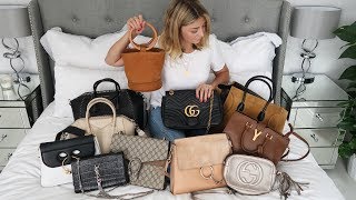 Designer Handbag Collection 2017 | Celine, Gucci, Chloe, Givenchy, YSL