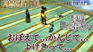 漆黒5.2終了！！【FF14】(初見プレイ嫁視点)ゲームをしない嫁と一緒にFF14をする夢が叶った男の物語 #83 初心者ヒーラー\u0026タンク【PS5】