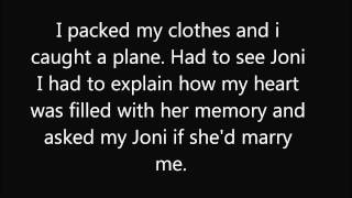 Don't Cry Joni ~ Lyrics