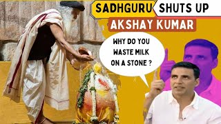 Sadhguru Shuts up Akshay Kumar