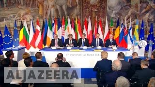 EU leaders pledge unity on 60th anniversary