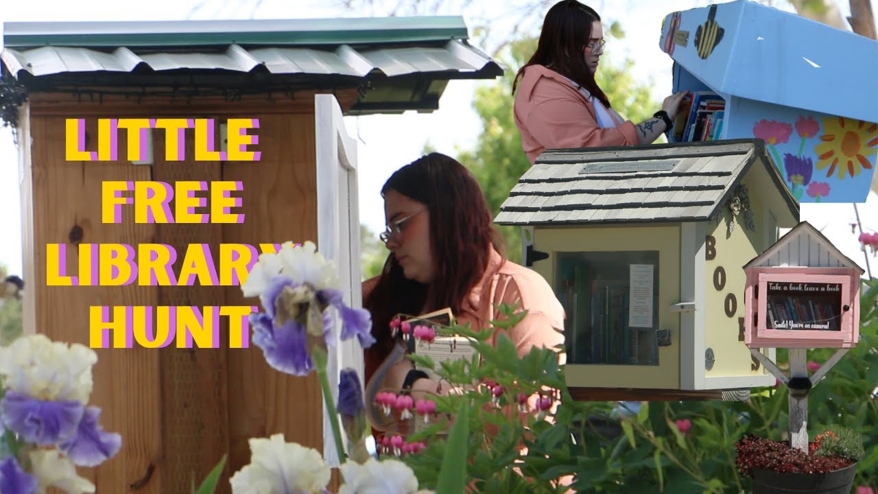 Little Free Library Hunt Marvelous Finds A Book Haul рџ љ Youtube