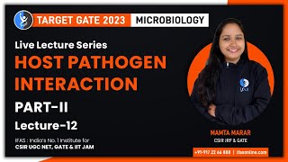 Host Pathogen Interaction Part- II | GATE Microbiology | Lecture 12