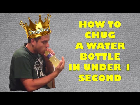 How to Drink a Water Bottle in Under 1 second How to Drink a Water Bottle in Under 1 second