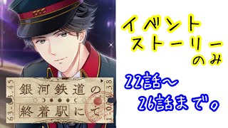 【スタマイ】イベント『銀河鉄道の終着駅にて』ストーリーのみ。22話〜26話まで。