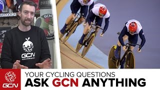 Why Don't Track Bikes Have Brakes? | Ask GCN Anything About Cycling