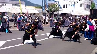 環温＊銭形よさこい2017＊中央会場(後)