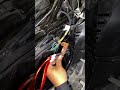 installing grounding cables on the Honda Adv 160