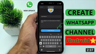 How To Create WhatsApp channel || WhatsApp channel Kaise Banaye ? 🤔 #whatsapp #update #channel #10k