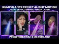 KUMPULAN 19 PRESET ALIGHT MOTION JEDAG JEDUG VIRAL TERBARU + MATA LASER | PRESET DIBAWAH 5 MB