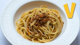 Ragu Bolognese (Lentils Ragù)