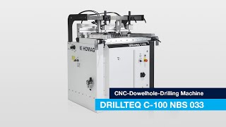 Dowel hole drilling machine  DRILLTEQ C-100 NBS 033