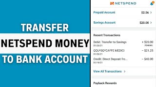 How to Transfer Money from Netspend to a Bank Account Easily (2024)