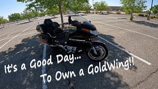 1989 Honda GL1500 GoldWing review.