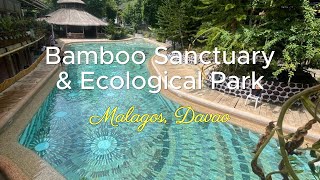 Davao Bamboo Sanctuary & Eco Park: Eat, swim, kayak, fish spa, and navigate the MONKEY BRIDGE!