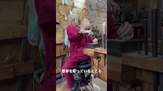 超貴重動画！legend吉原直氏の唐草バングルの製作作業動画！日本のシルバーアクセサリーブランド！#shorts #legend #吉原直