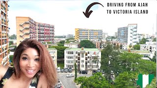 LAGOS NIGERIA 2022 | DRIVING FROM AJAH | SANGOTEDO THROUGH LEKKI TO VICTORIA ISLAND, LAGOS