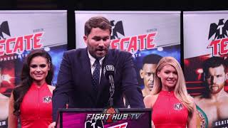 EDDIE HEARN "WE WOULD LOVE TO MAKE CANELO VS CALLUM SMITH FIGHT"