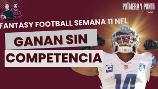 Fantasy Semana 11 NFL - LIONS con día de CAMPO, GB logra agónica victoria - Ep. 47