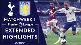 Tottenham v. Aston Villa | PREMIER LEAGUE HIGHLIGHTS | 8/10/19 | NBC Sports