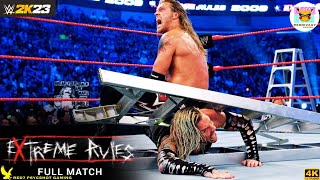 Edge vs Jeff Hardy – World Heavyweight Championship Ladder Match: WWE Extreme Rules 2009 - WWE 2K23