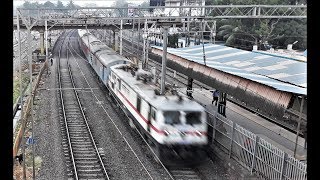 Half Hearted Steam Engine Honk by the August Kranti Rajdhani Express