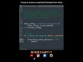 6 ways to remove unwanted character from string in Python | Python Examples | Python Coding Tutorial
