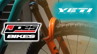 A Turquoise and Tangerine Dream - YETI SB130 BIKE BUILD