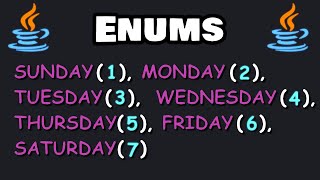 Learn Java enums in 10 minutes! 📅