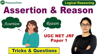 Assertion & Reason | Logical Reasoning | Tricks & Questions | UGC NET JRF | Paper 1