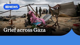 Wet weather causes grief for vulnerable Palestinians in Gaza | ABC News