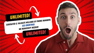 Generate & Validate ""Unlimited"" Real Phone Numbers Worldwide (No Numverify Needed!) 🌍