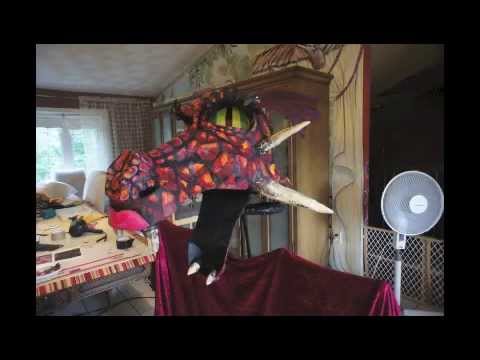 Making a Dragon for Shrek, The Musical Making a Dragon for Shrek, The Musical