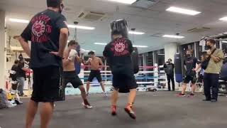 Naoya Inoue Heavy Bag Workout haed punch Boxing