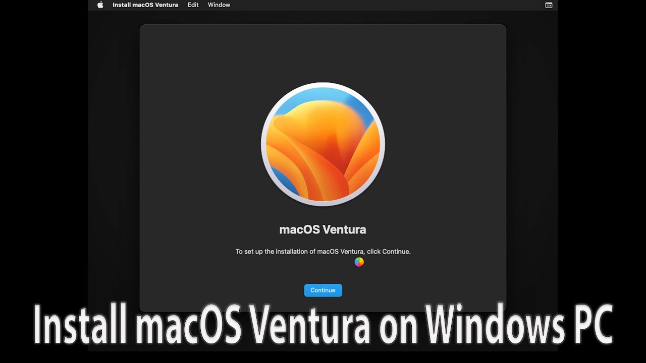 How To Install MacOS Ventura On VirtualBox On Windows PC - YouTube