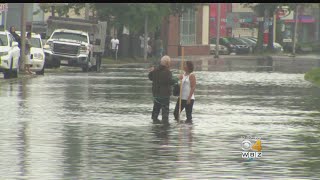 Cleanup Underway After Flooding In Lynn