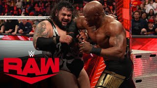 Bobby Lashley brawls with Bronson Reed following a double count-out: Raw, April 10, 2023