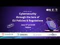 Webinar: Cybersecurity through the lens of EU Policies and Regulations , June 3rd 2026