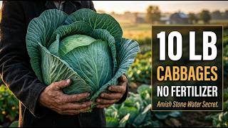 The Amish Stone Water Secret That Grows 10lb Cabbages No Fertilizer, No Chemicals