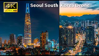 Seoul, South Korea - 4K UHD Drone Footage