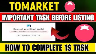 Tomarket Important Task before listening || How to do new task in Tomarket