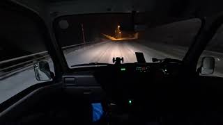 【雪道】国道112号 令和元年 初雪道運転